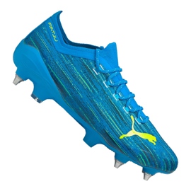 Chaussures de football Puma Ultra 1.2 Mx Sg M 106339-01 bleu multicolore