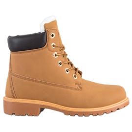 SHELOVET Pantalons décontractés brun