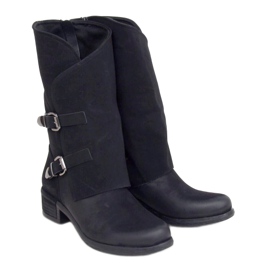 Bottes militaires noires ST-33P Noir