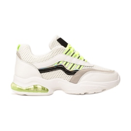 Vices Etaux 8546-236-blanc / vert multicolore