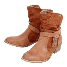Camel Z1122 Bottes femme Camel brun