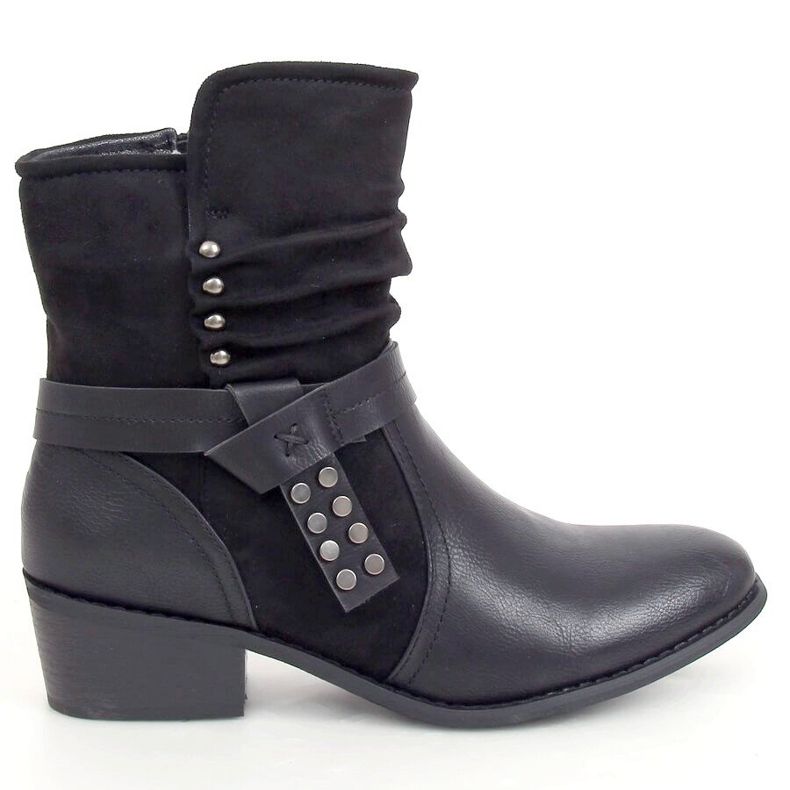 Bottines femme noires Z1122 Noir le noir