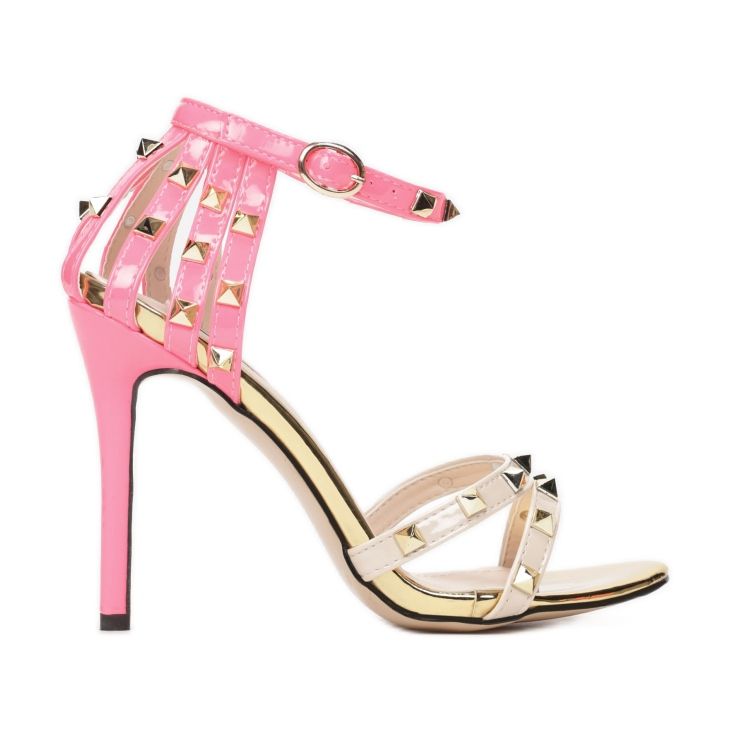 Vices Etaux 1420-14A Beige Fushia 36 41 rose