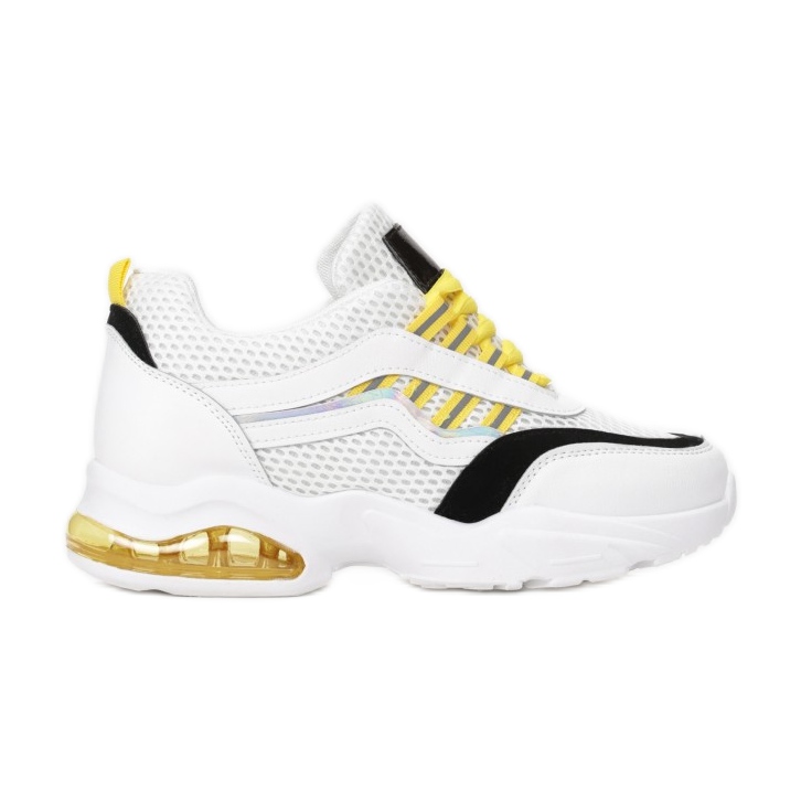 Vices Etaux 8546-233-blanc / jaune blanche multicolore