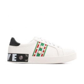 Vices Etaux 7273-41 Wh 36-41 blanc noir rouge vert