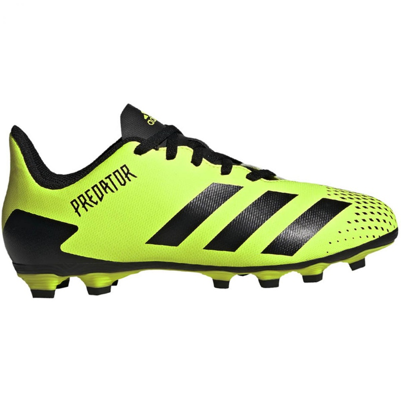 Chaussures de foot Adidas Predator 20.4 FxG Jr EH3037 vert vert