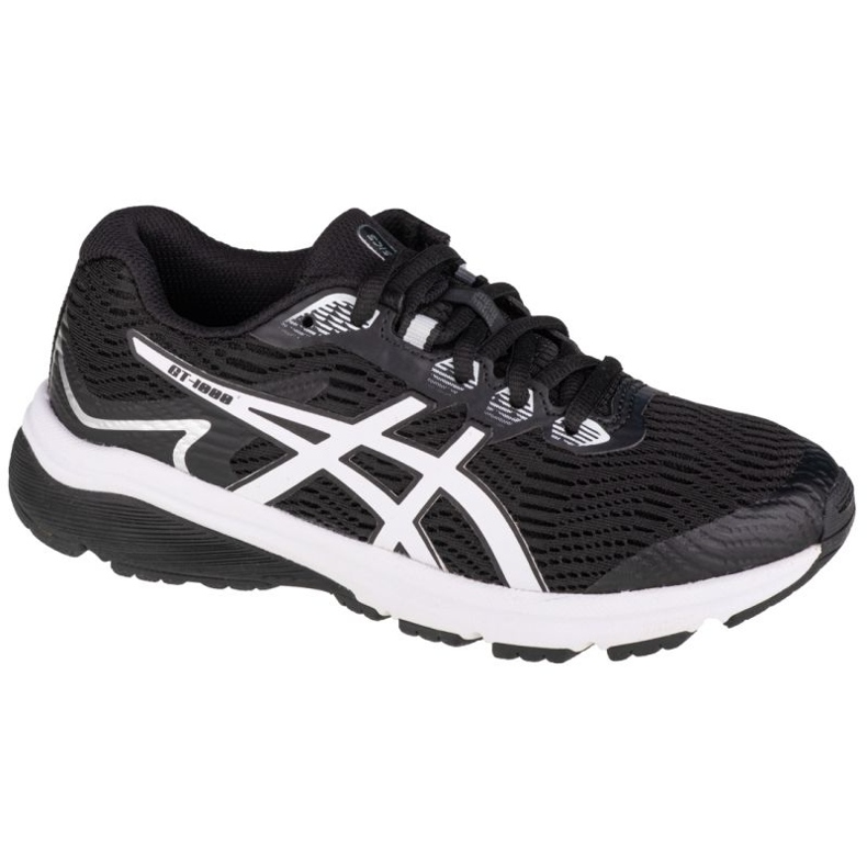 Asics GT-1000 8 Gs Jr 1014A068-001 blanche le noir