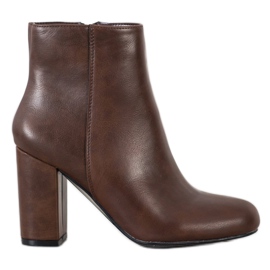 Danic Bottes classiques brun