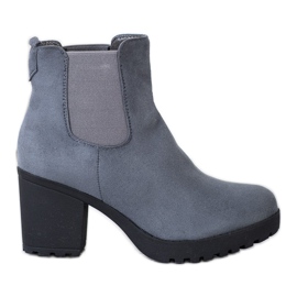 Queentina Bottes Jodhpur gris