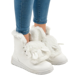 Bottes isolées blanches d'Alrindra
