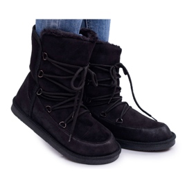 HAN Bottes De Neige Femme Avec Fourrure Noir Ilana le noir HAN Bottes De Neige Femme Avec Fourrure Noir Ilana le noir