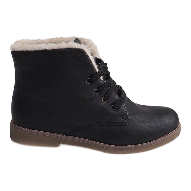 Bottes Chaudes Jodhpur Fur 05-3 Noir le noir