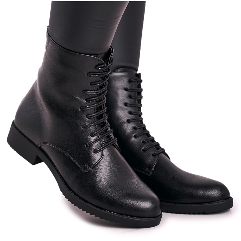 PJ1 Bottes chaudes classiques pour femmes avec fermeture à glissière simple noire décorative