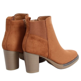 Camel 1155 Bottes à talons camel brun