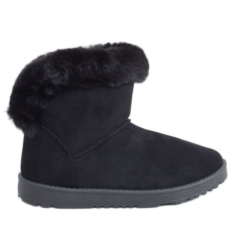 Bottes de neige pour femmes noires D01901-1 Noir le noir