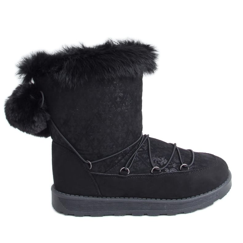 Bottes de neige femme noires 259 Black le noir Bottes de neige femme noires 259 Black le noir
