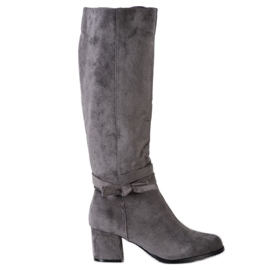 Small Swan Bottes grises chaudes