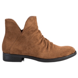 Seastar Bottines en daim décontractées brun