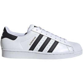 Adidas Superstar blanc chaussures pour hommes EG4958 noir