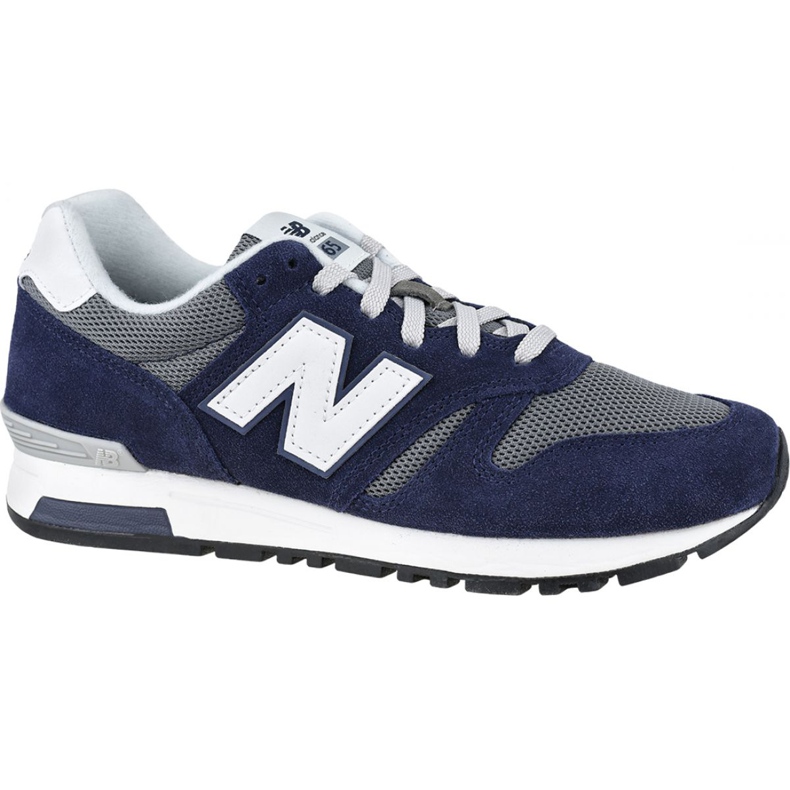 Chaussures New Balance M ML565CPC blanche bleu marin gris