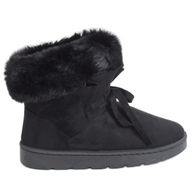 Bottes de neige femme noires A974 Noir le noir