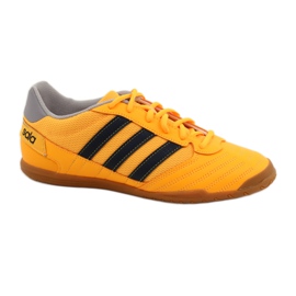 Adidas Super Sala In M FX6757 chaussures de football multicolore orange Adidas Super Sala In M FX6757 chaussures de football multicolore orange