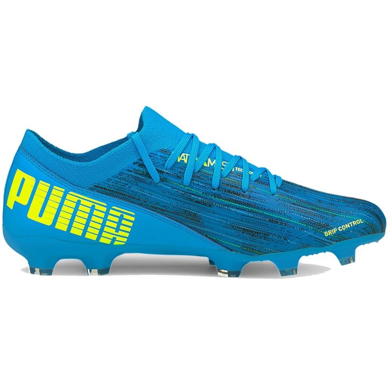 Chaussures de foot Puma Ultra 3.2 Fg Ag 106300 01 bleu bleu