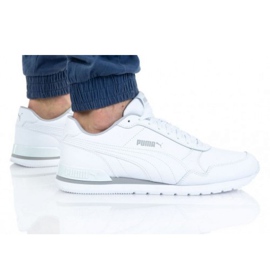 Chaussures Puma St Runner V2 Full LM 365277 16 blanc gris