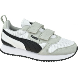 Puma R78 V Ps Jr 373617 02 blanc noir gris