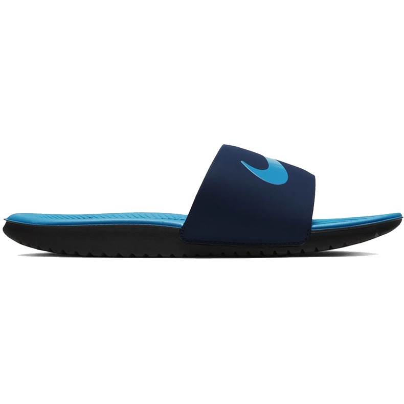 Chaussons Nike Kawa Slide bleu marine-bleu 819352402