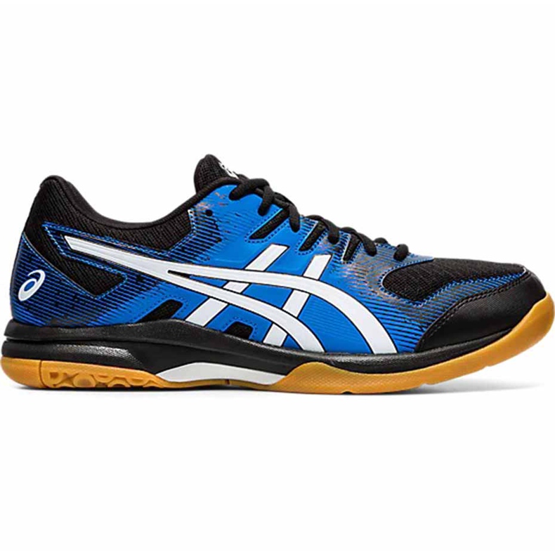 Chaussures de volley-ball Asics Gel-Rocket 9 pour hommes bleu-noir 1071A030 002