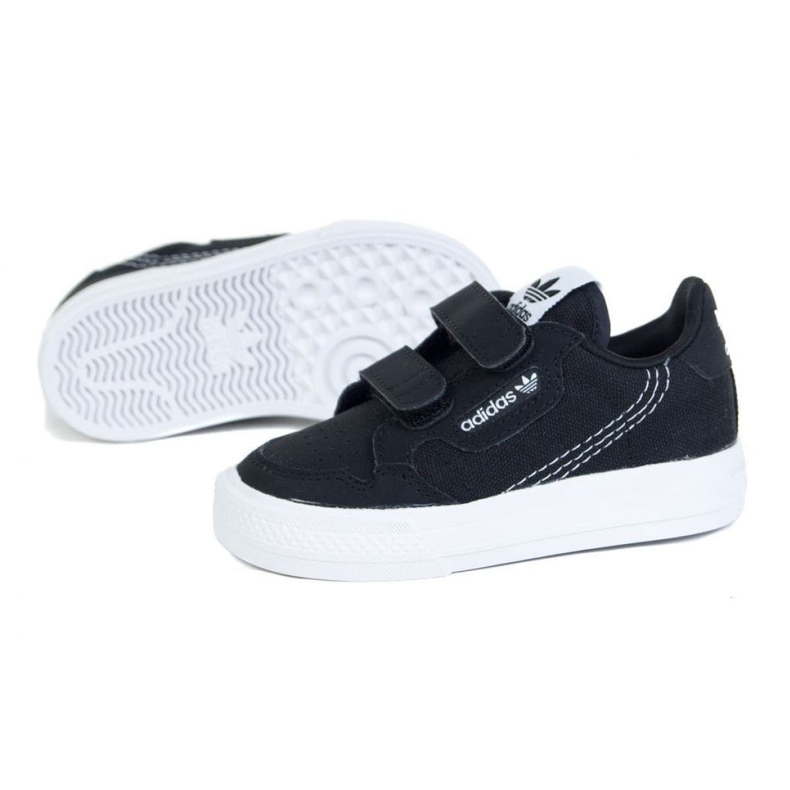Adidas Continental Vulc Cf I EG9101 blanche le noir