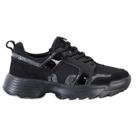 Kylie Baskets noires claires gris