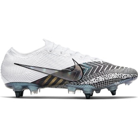Chaussure de football Nike Mercurial Vapor 13 Elite Mds SG-Pro Ac CK2032 110 bleu, blanc, noir blanche Chaussure de football Nike Mercurial Vapor 13 Elite Mds SG-Pro Ac CK2032 110 bleu, blanc, noir blanche