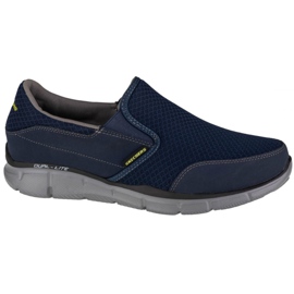 Skechers Equalizer M 51361-NVGY Chaussures bleu marine