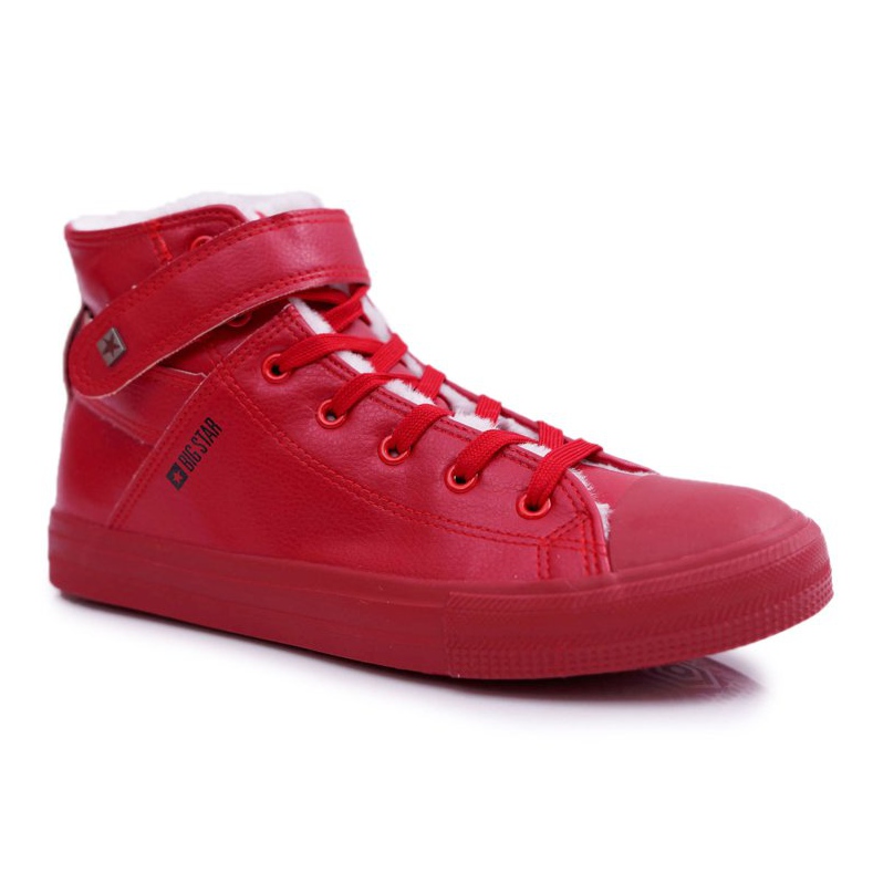 Baskets Homme Big Star Warmed Rouge Y174025FW