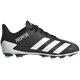 Chaussures de foot Adidas Predator 20.4 FxG Jr FW9221 multicolore le noir
