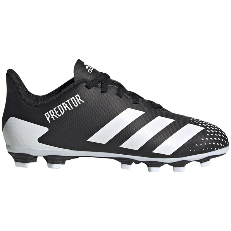 Chaussures de foot Adidas Predator 20.4 FxG Jr FW9221 multicolore le noir