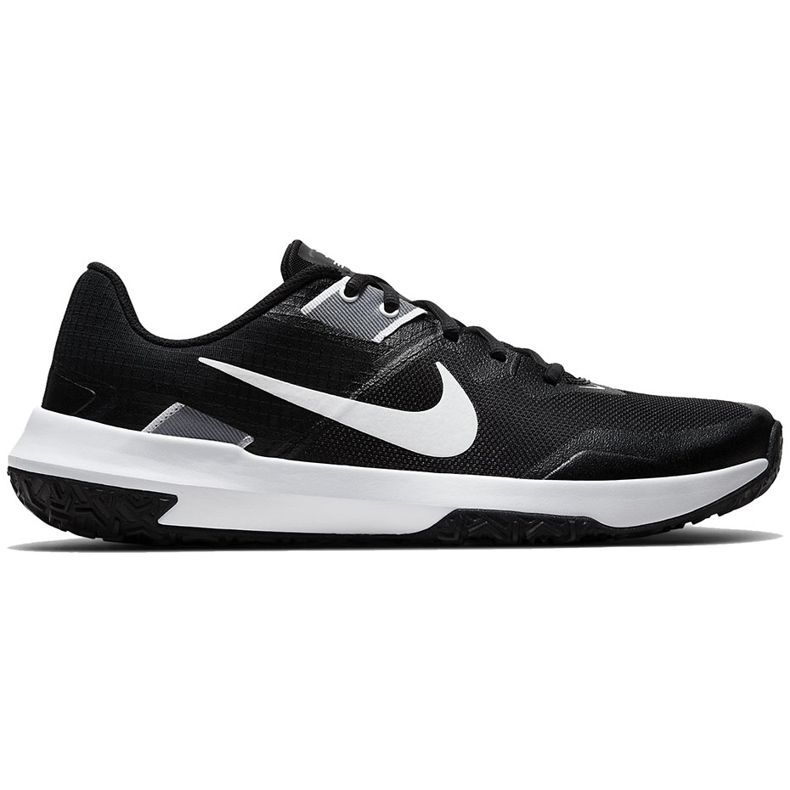 Chaussures homme Nike Varisty Compete Tr 3 noir et blanc CJ0813 001 blanche le noir