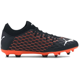 Chaussures de foot Puma Future 6.4 Fg Ag M 106195 01 bleu, noir, orange le noir Chaussures de foot Puma Future 6.4 Fg Ag M 106195 01 bleu, noir, orange le noir