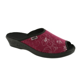 Befado chaussures pour femmes pu 581D195 noir rouge multicolore