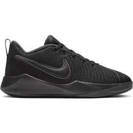Nike Team Hustle Quick 2 chaussures noires pour enfants AT5298 001 le noir le noir Nike Team Hustle Quick 2 chaussures noires pour enfants AT5298 001 le noir le noir