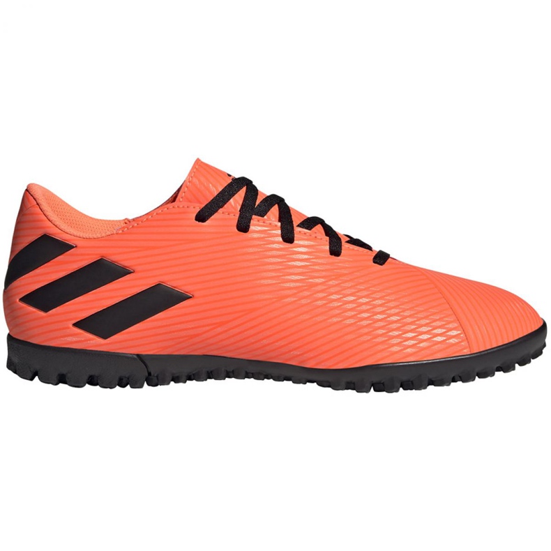 Chaussures de foot Adidas Nemeziz 19.4 Tf M EH0304 multicolore orange