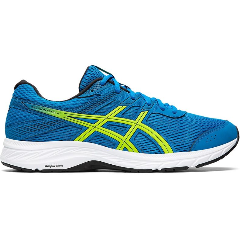 Asics Gel-Contend 6 bleu 1011A667 401 chaussures de course pour hommes