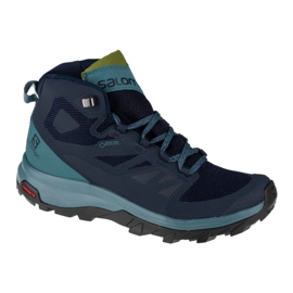Salomon Outline Mid Gtx W 404846 bleu marin Salomon Outline Mid Gtx W 404846 bleu marin