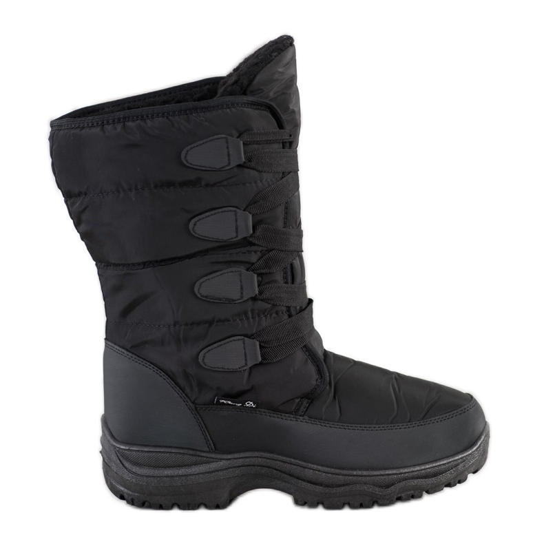 SHELOVET Bottes de neige hautes le noir SHELOVET Bottes de neige hautes le noir