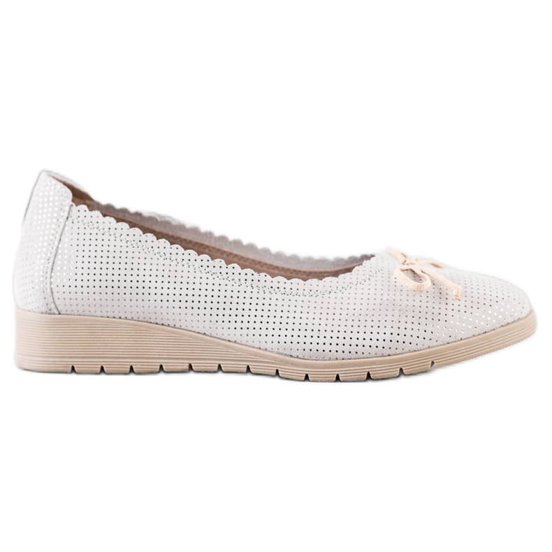 Filippo Ballerines en cuir élégantes multicolore