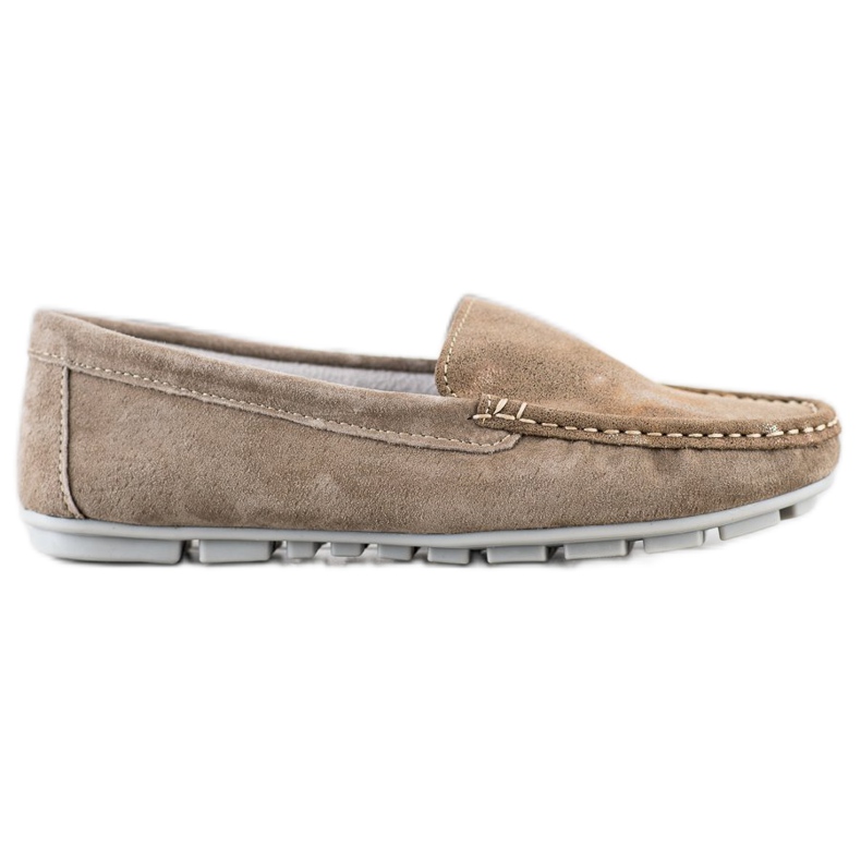 Filippo Mocassins en cuir brun