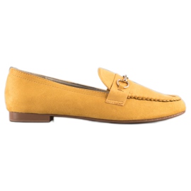 Goodin Mocassins élégants jaune