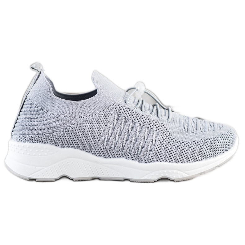 Goodin Chaussures de sport confortables gris